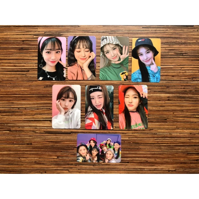 Weeekly - We Play Photocard Jihan Soojin Jiyoon Soeun Zoa Jaehee Monday