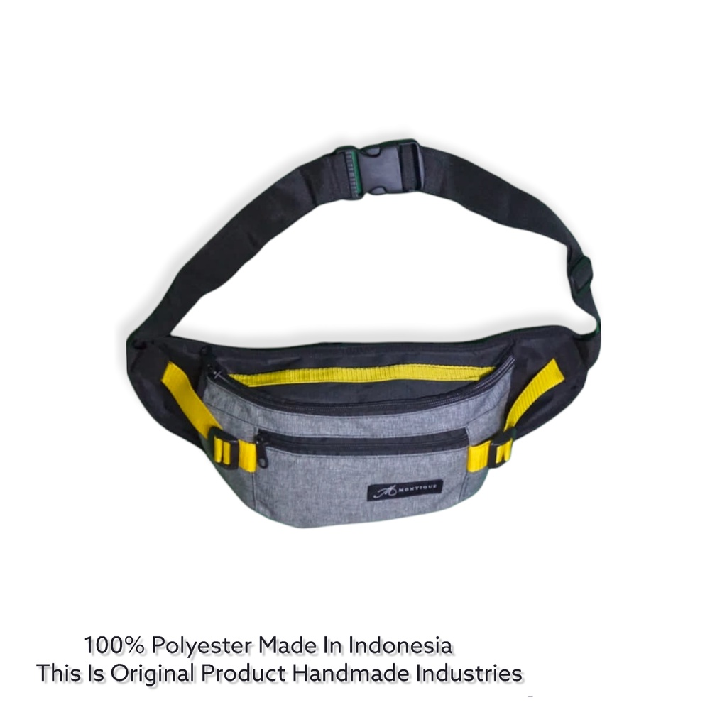 Tas Selempang Pria Waist Bag Crossbody Outdoor