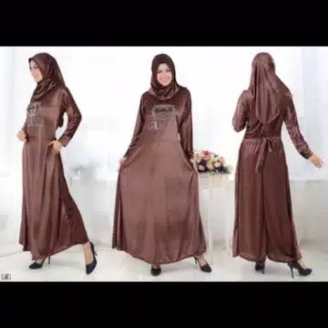 Gamis bludru jumbo