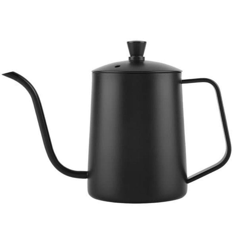 KETTLE LEHER ANGSA 350 ml BLACK - KETTLE GOOSNECK FOR POUR OVER