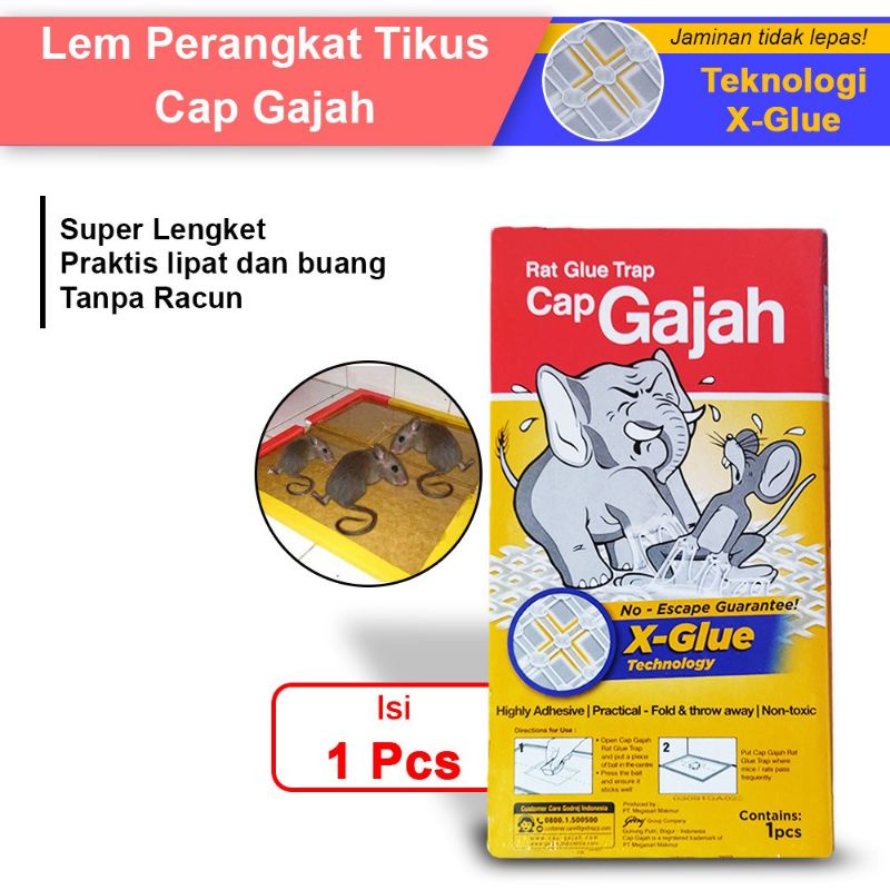 Lem tikus cap gajah