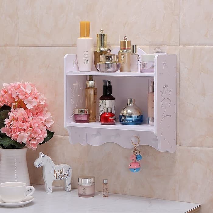 Rak Kosmetik Rak Vintage Lily Rak Gantung Multifungsi MB766