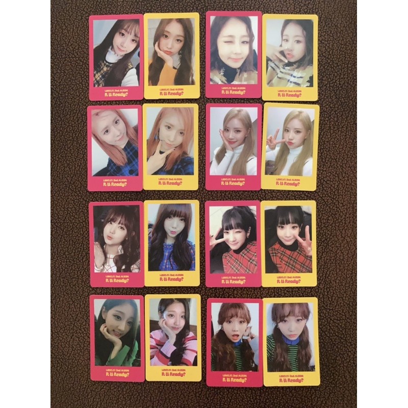 Lovelyz R U READY? Photocard SET