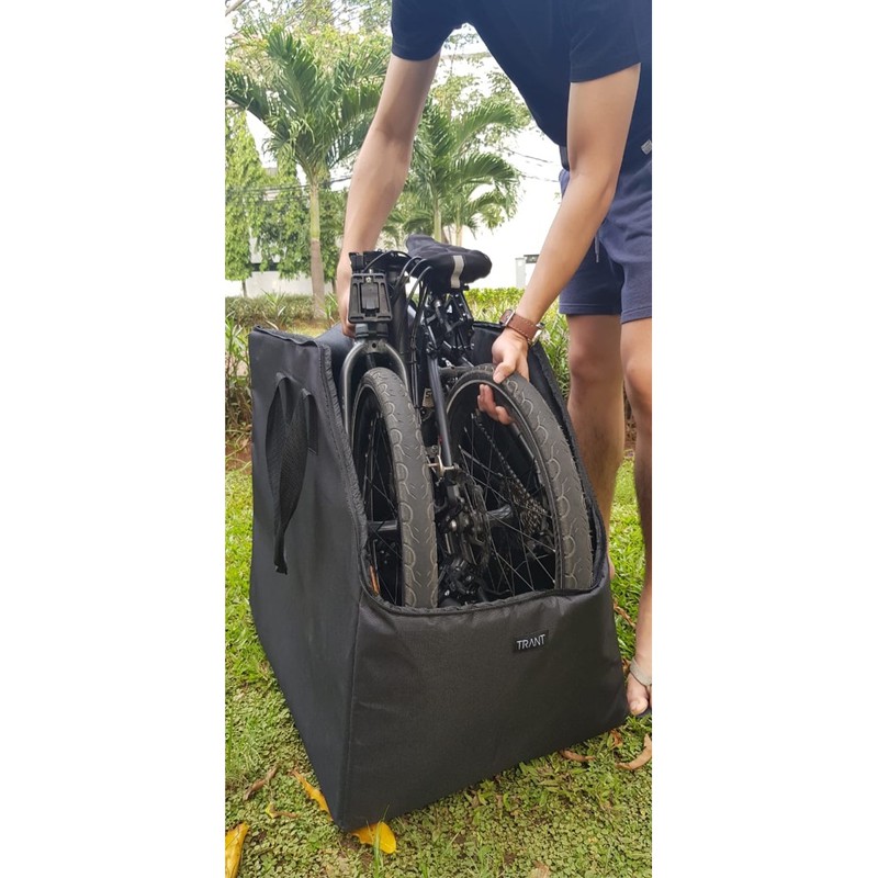 Tas sepeda Lipat / Tas Traveling Sepeda Lipat / PEXBOX untuk Sepeda Lipat Brompton dll