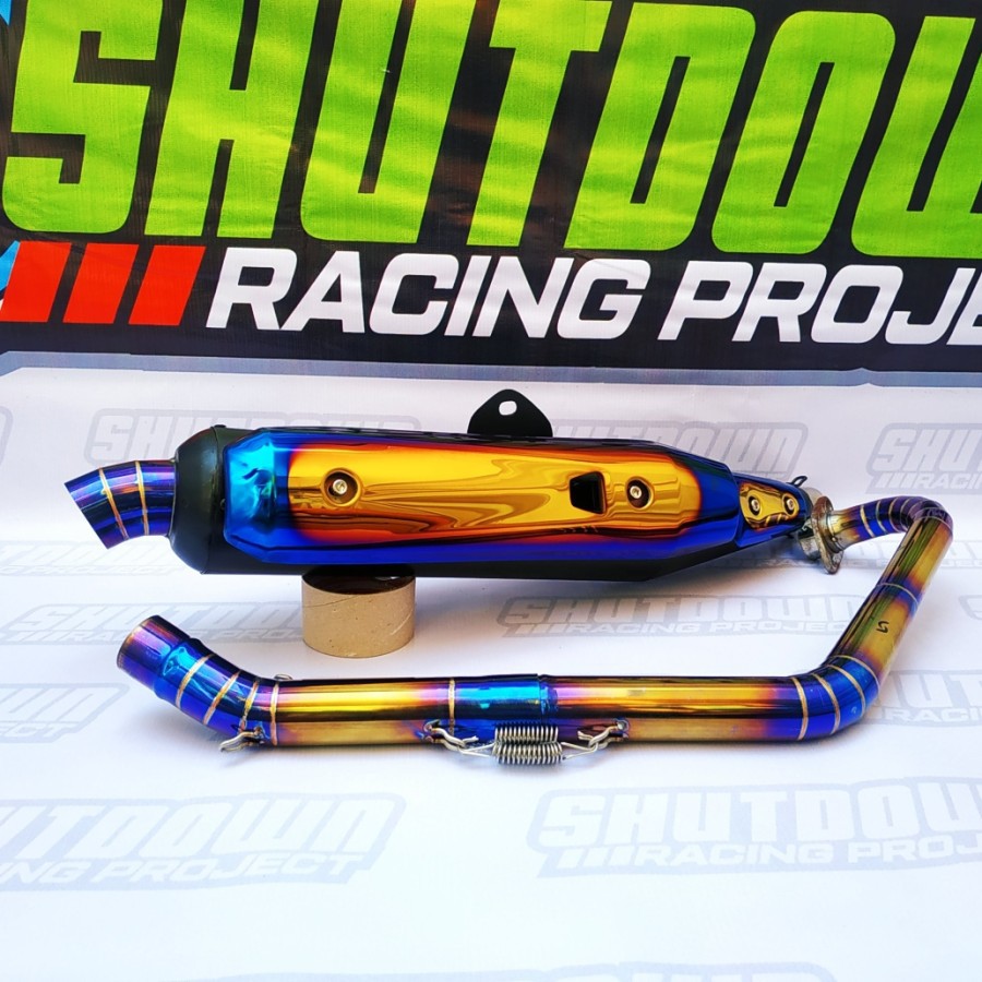 Knalpot Tsukigi Vixion New - Vixion Old Twotone