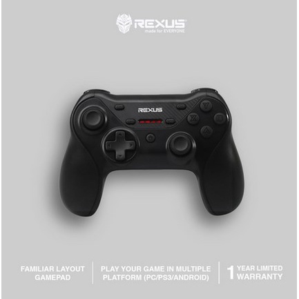 ITSTORE Gamepad Rexus Pro Gaming Wireless Bluetooth GX200 GX 200 GX-200 JOYSTICK