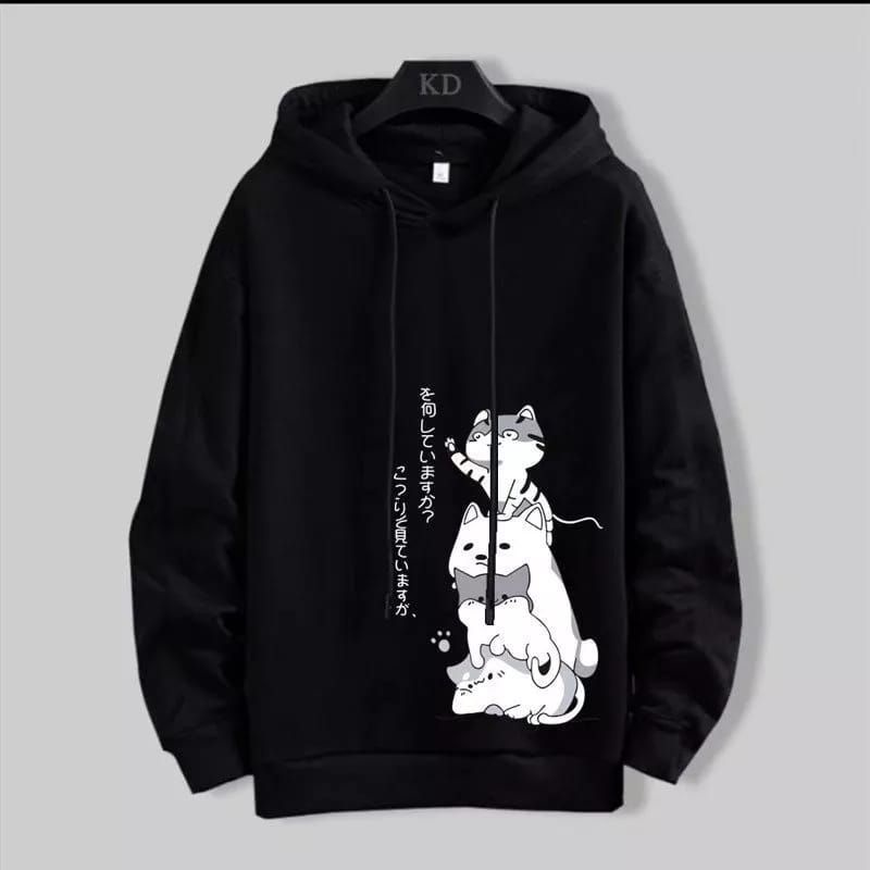 hoodie dont kiss me cat