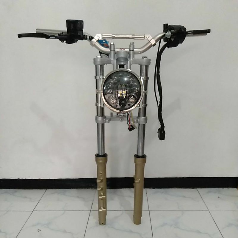 Shock skok depan ninja R full set PNP CB GL MP Tiger