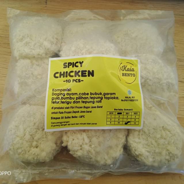 

Spicy Chicken (Frozen Food Bento) Isi 10 Pcs Termurah Dijamin HALAL