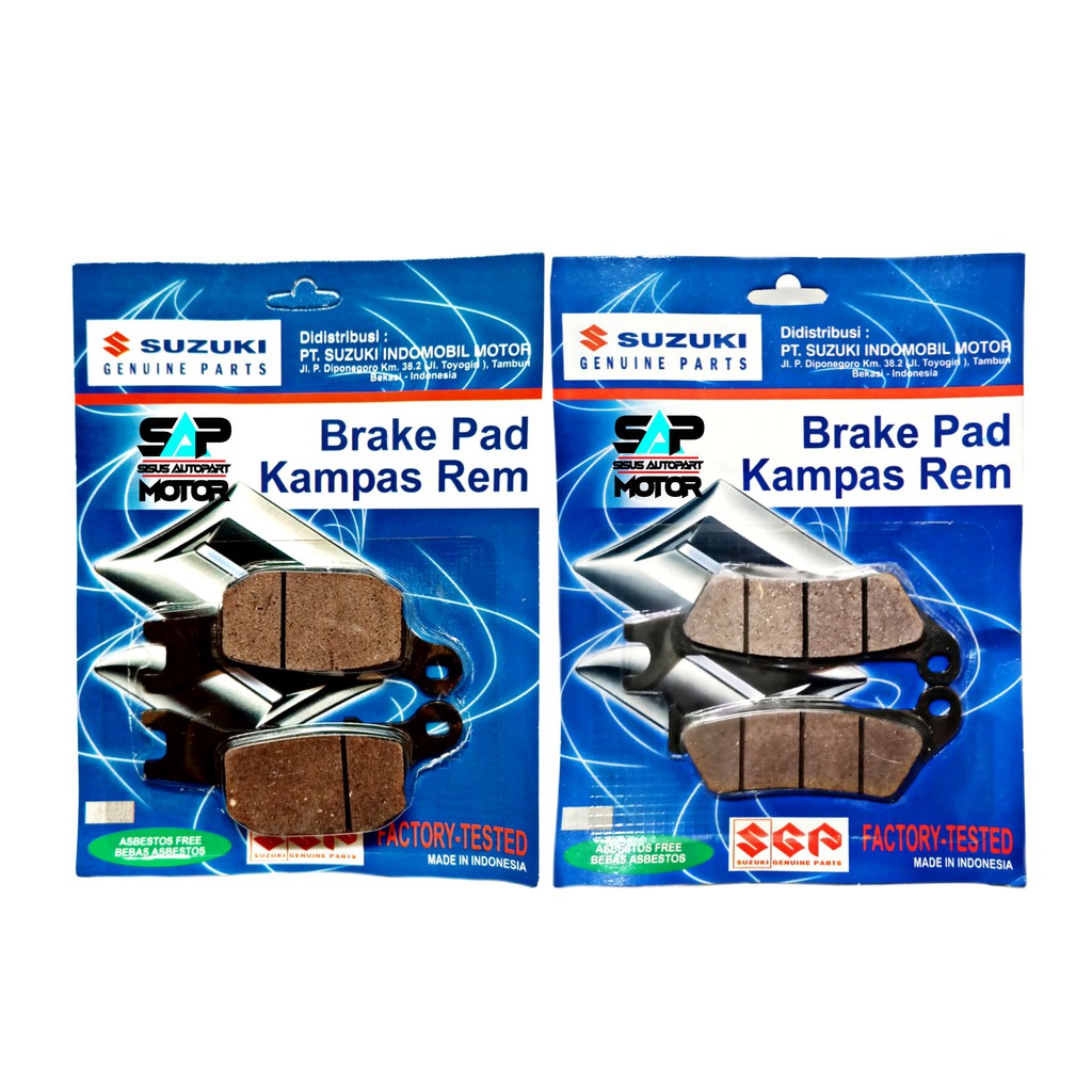 KAMPAS REM SATRIA FU NEW / KAMPAS REM SET DEPAN BELAKANG SATRIA FU NEW / DISPAD SATRIA FU NEW