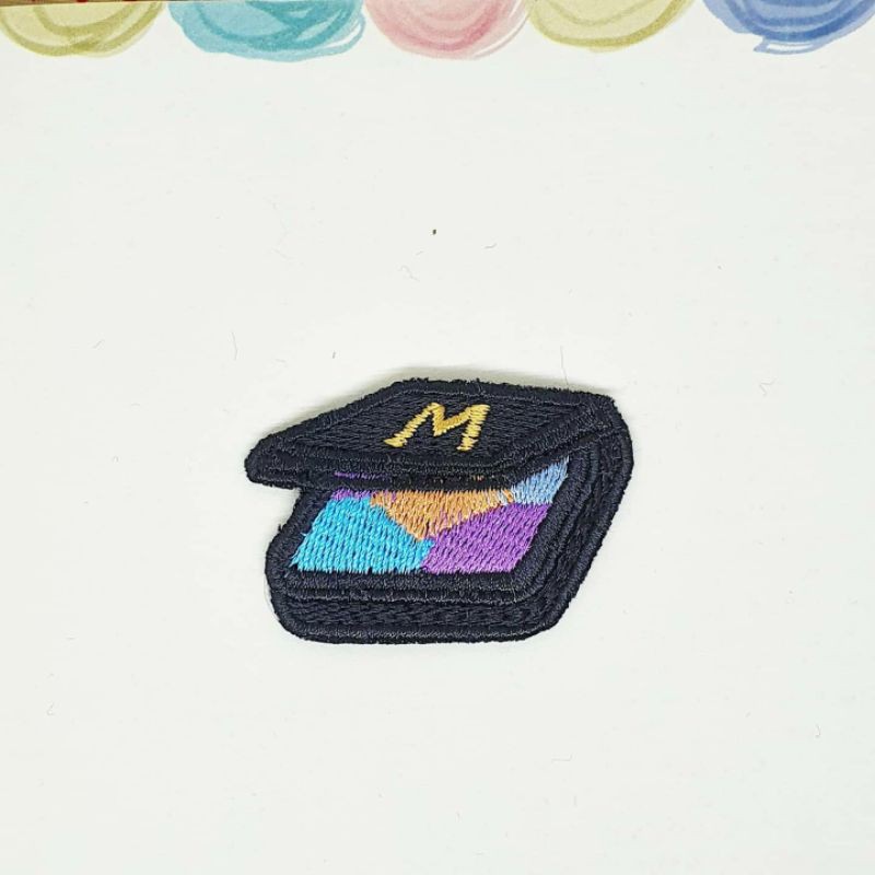 Patch Bordir/Patch Lipstik/Patch Bibir/Patch Eyeshadow/Patch Girl