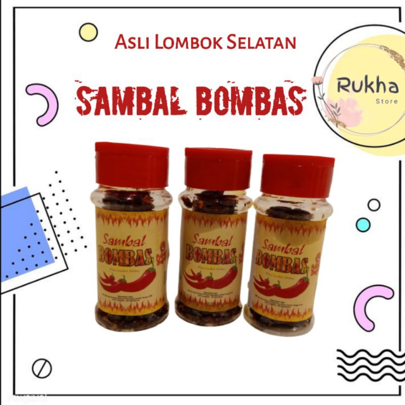 

Sambal BOMBAS Lombok Selatan/ Sambal Garing pedas nonjok