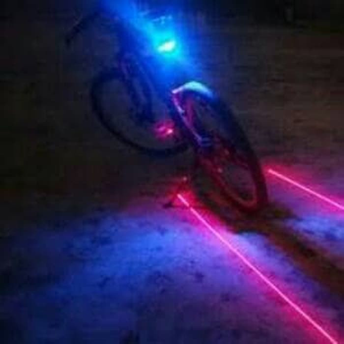 Lampu Sepeda Laser Led