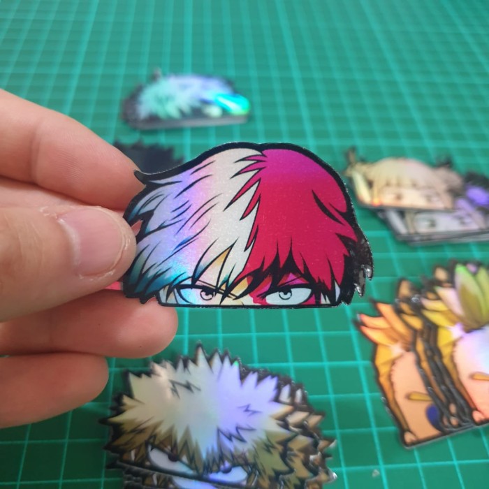 

Sticker Hologram Anime - PSH139 - Hero Academia - Shoto Todoroki