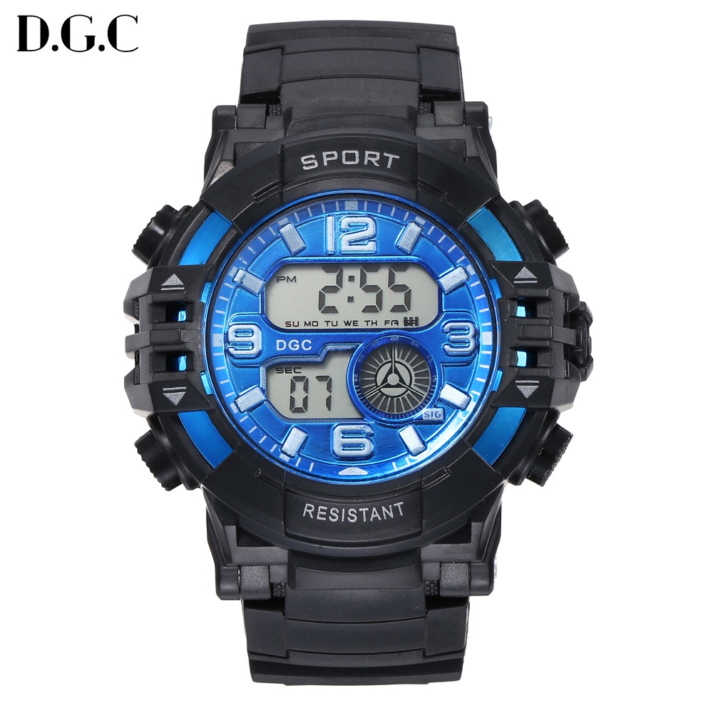 ✅COD Jam Tangan Couple Rubber Sport Digital Fashion Led Import Grosir Murah Pria Wanita M163