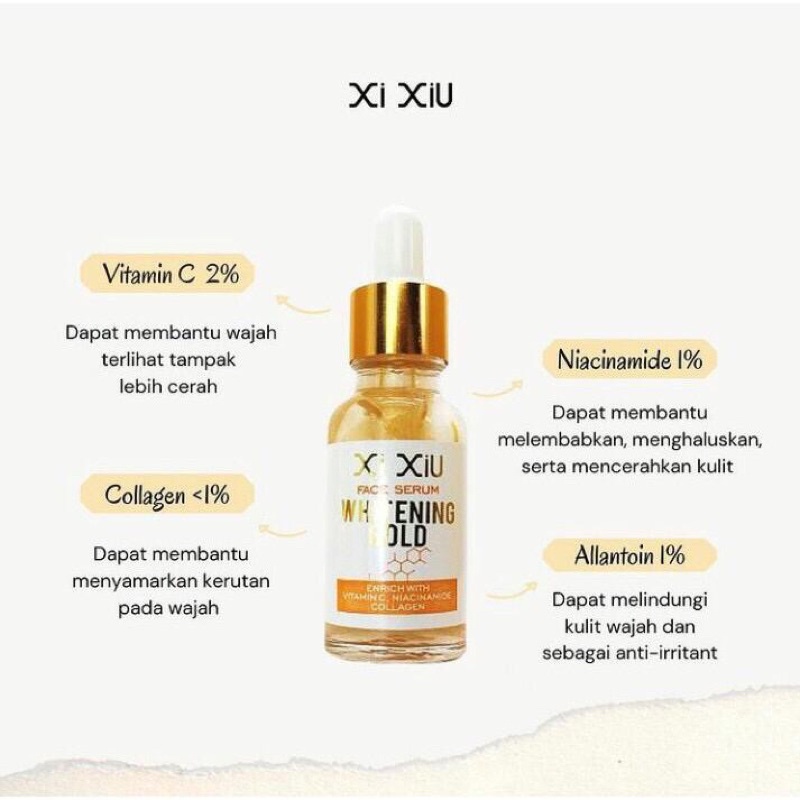 SERUM XI XIU WHITENING GOLD