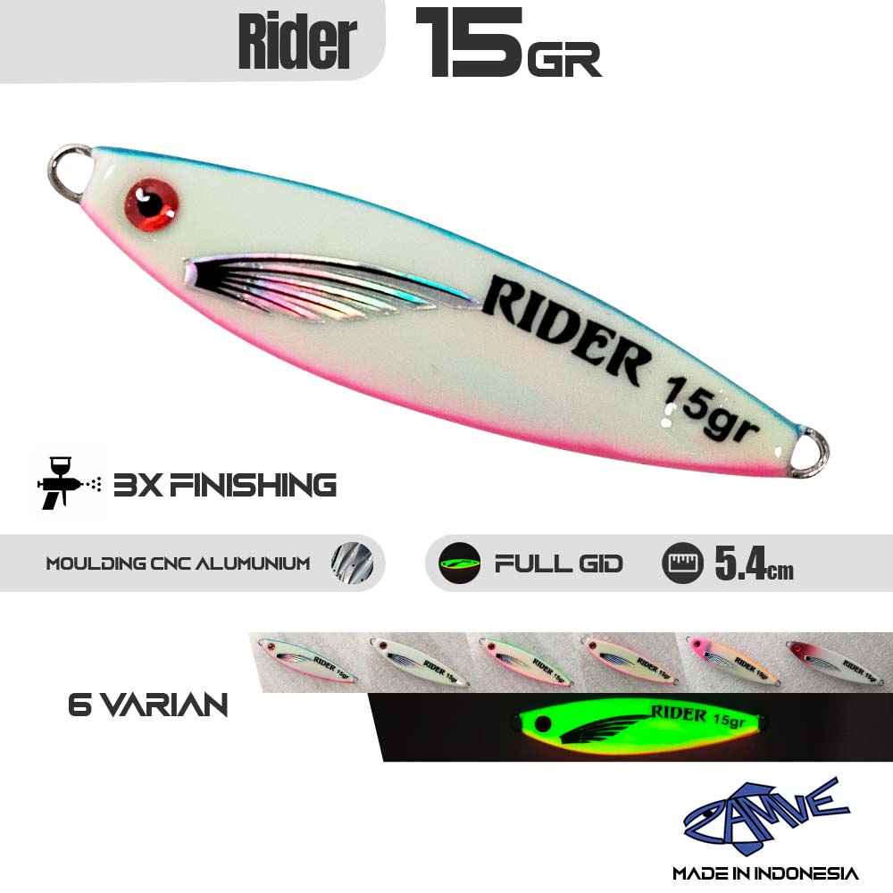 Metal Jig Zamve Rider 15Gr Metal Jig 15Gr Metal Jig 15Gram
