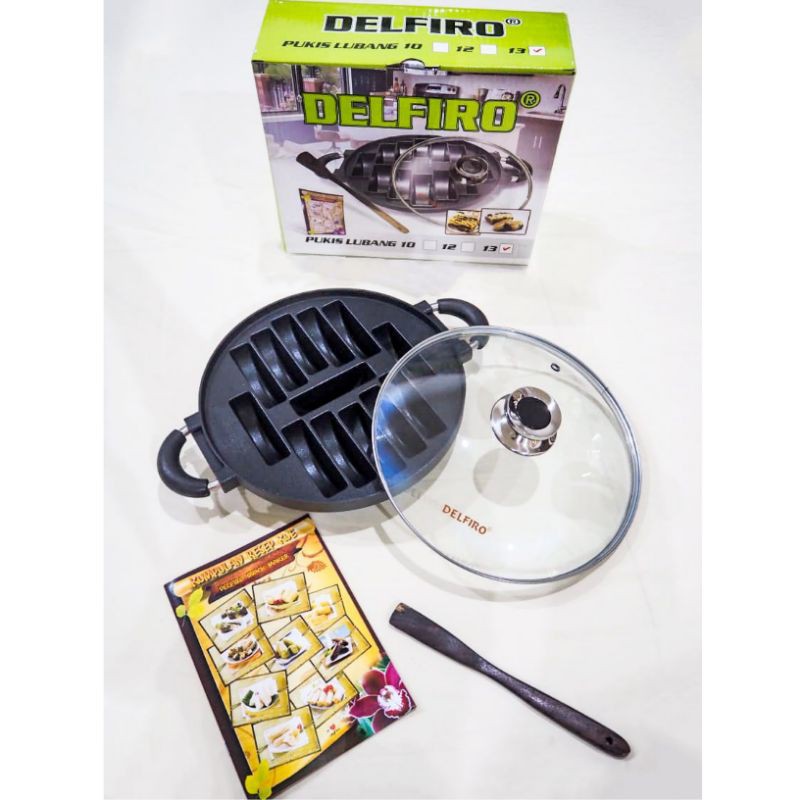 Delfiro Cetakan Pukis 13 Lubang Anti Lengket