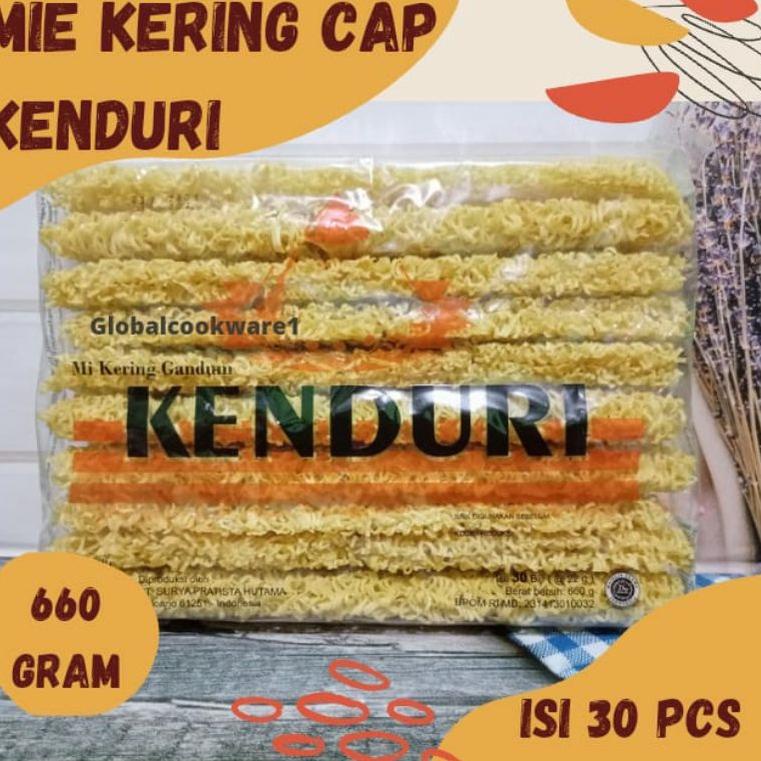 

(PROMO I0V48) Mie kering cap kenduri isi 30 pcs ✽