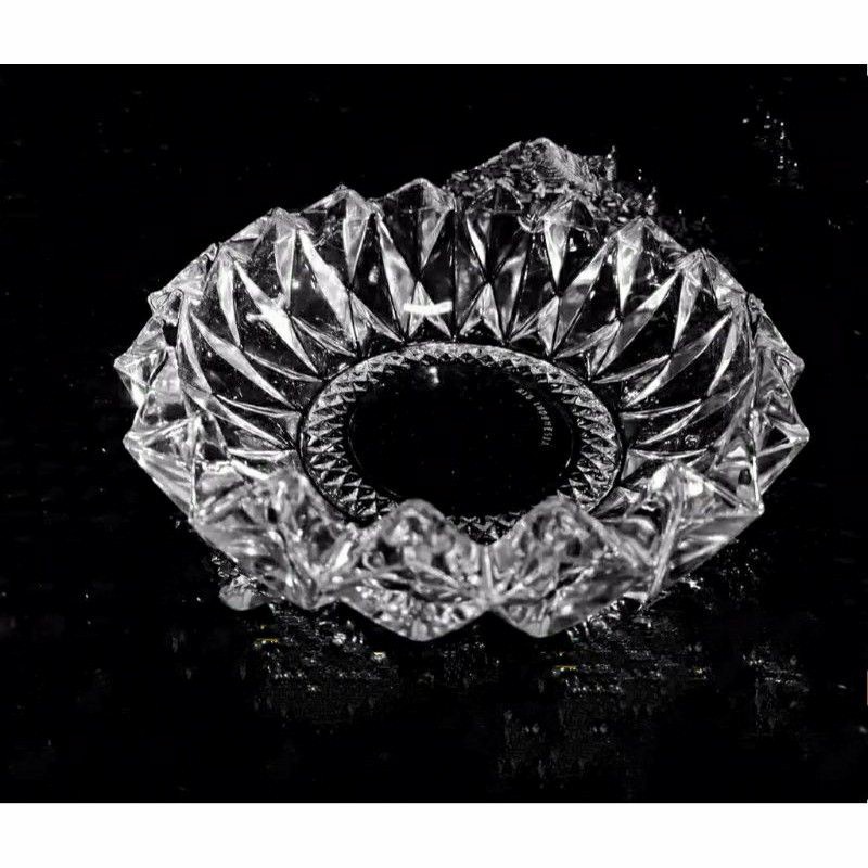 ASBAK KACA CRYSTAL/ASBAK JUMBO/ASBAK CANTIK/ASBAK 16CM/ASBAK 20CM/ASBAK KACA