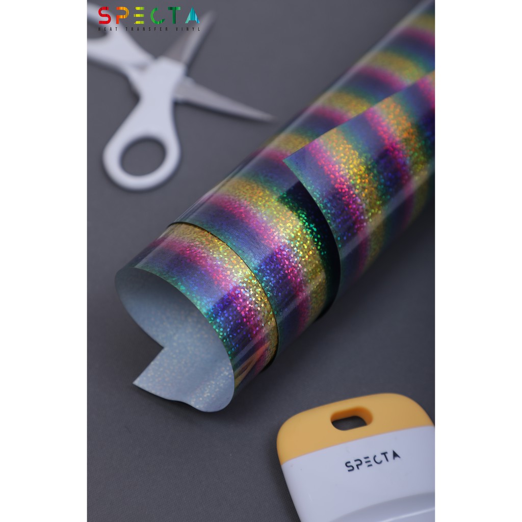 POLYFLEX PET LASER METALLIC KOREA SPECTAFLEX PL - 16 RAINBOW GLITTER