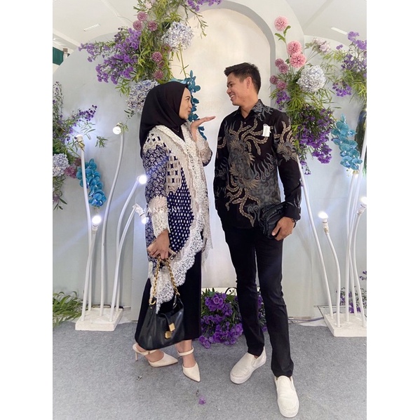 chandani.id • EDREA TOP - Outer Batik Viscose Couple sarimbit wisuda seragam kondangan kartini