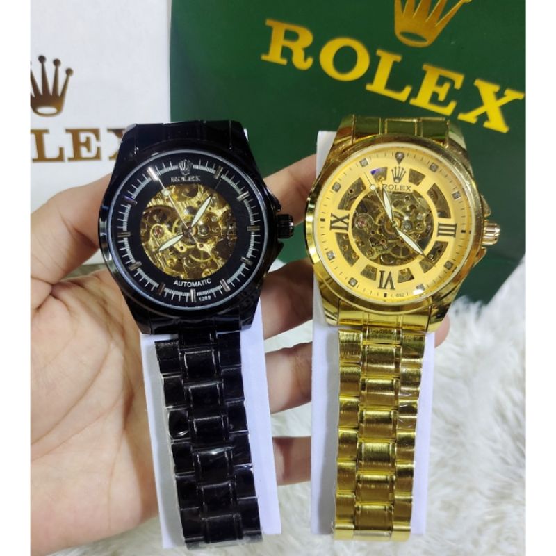 JAM TANGAN ROLEX OTOMATIS RANTAI PREMIUM