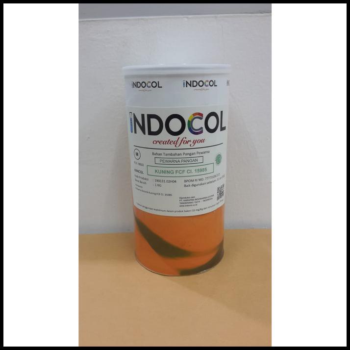 

Pewarna Makanan Indocol Kuning Fcf Ci.15985 (Sunset Yellow Fcf)