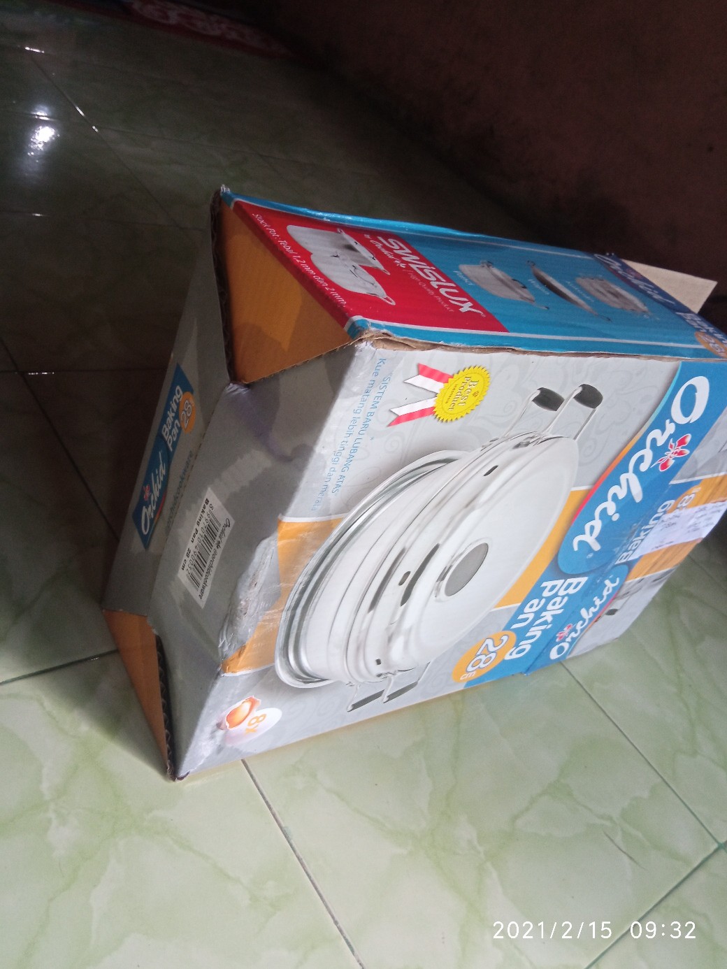 Baking Pan Orchid 28cm Cetakan Bolu