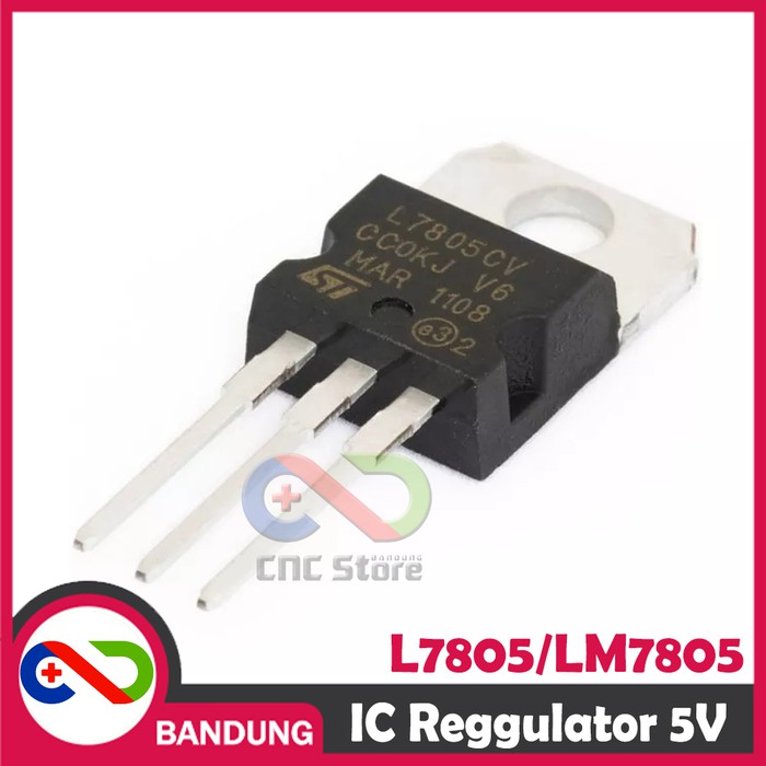 L7805CV L7805 7805 TO-220 POSITIVE VOLTAGE REGULATOR 5V