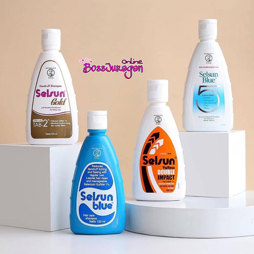 (BOSS) SELSUN Shampoo Conditioner All Series - Shampoo Anti Ketombe