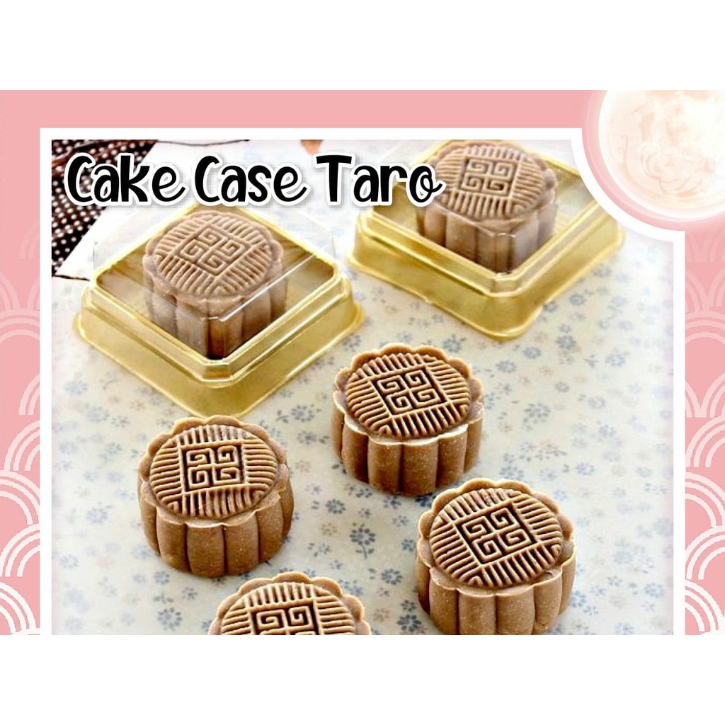 Jual Tray Mika Mooncake Tutup Tempat Kue Bulan Cases Gold Emas Cm