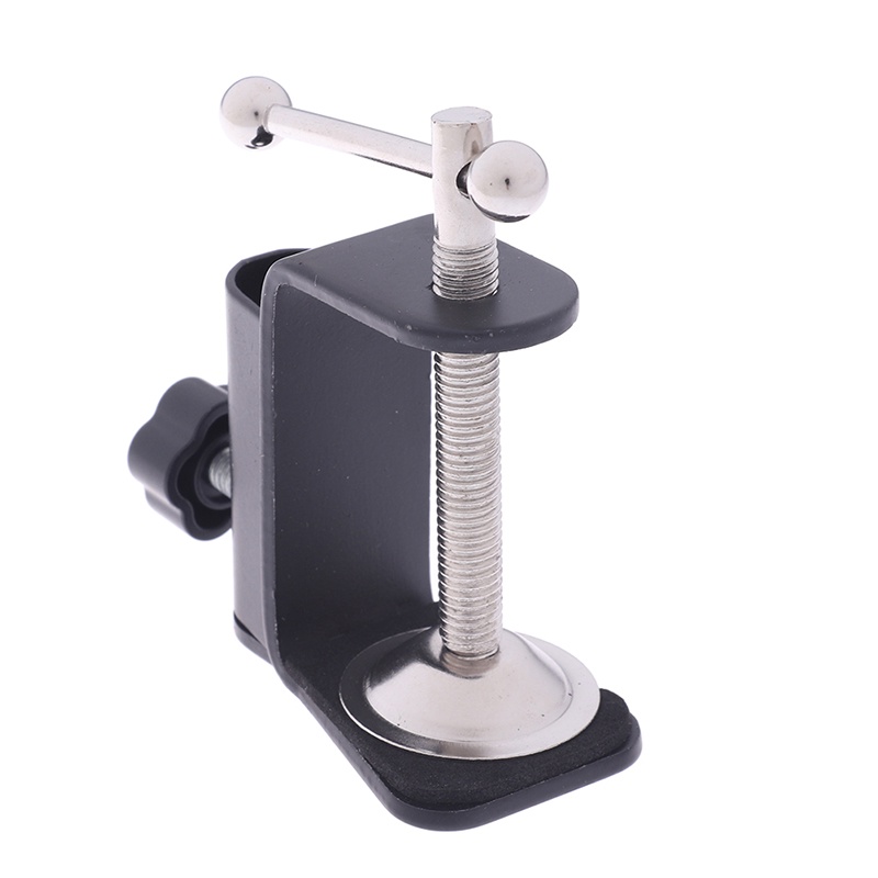 【Theredsunrisesiwy.id】1Pc Cantilever Bracket Clamp Holder Metal Desk Lamp Clip Fittings Base Hose