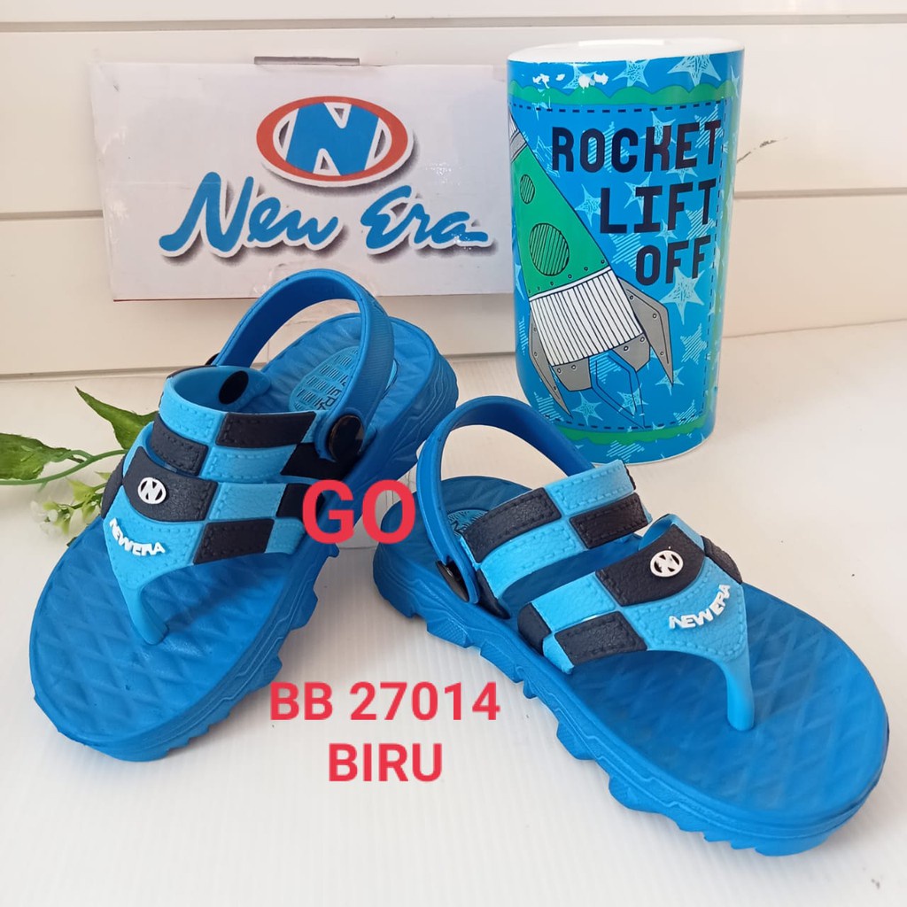 sogo NEW ERA BB KC 27014 Sandal Japit Selop Anak Laki Laki Sendal Karet Tali Belakang Original