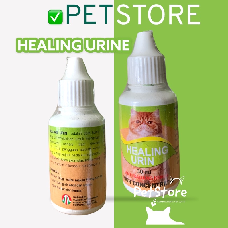 Obat Anti Radang Kemih Kucing HEALING URINE / MAX HEALTHY URINE  dan susah kencing