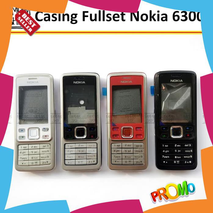 【CASING HP】 FULLSET FULL SET NOKIA 6300 ORIGINAL HOUSING CHINA