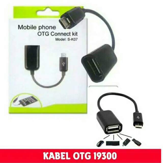 Kabel OTG On The Go V8 Micro USB / TYPE-C Handphone Connect KIT SB