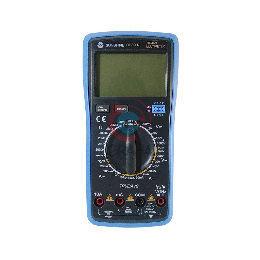 MULTITESTER DIGITAL SUNSHINE DT-890N