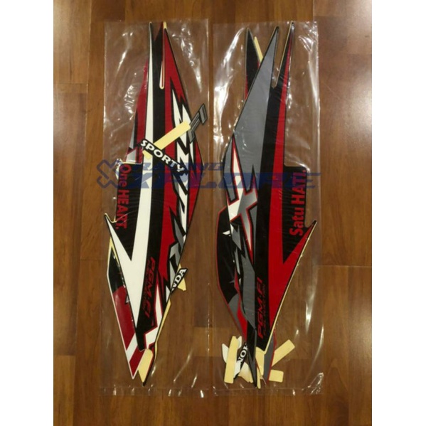 Lis Stripping Les body Supra X 125 Sporty 2016 Fi