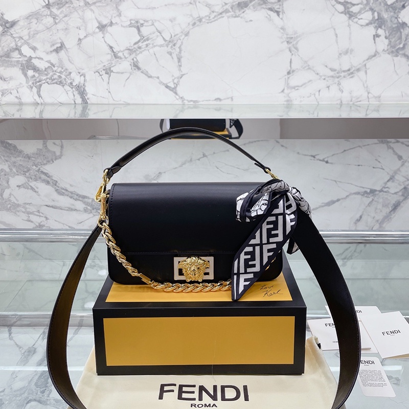 original Fendi Joint Vintange Fendi Baguette Underarm Bag Women's Fashion Temperament Shoulder Bag