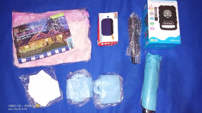 Tj-114 Payung Lipat 3d Dimensi Magic Ketika Kena Hujan