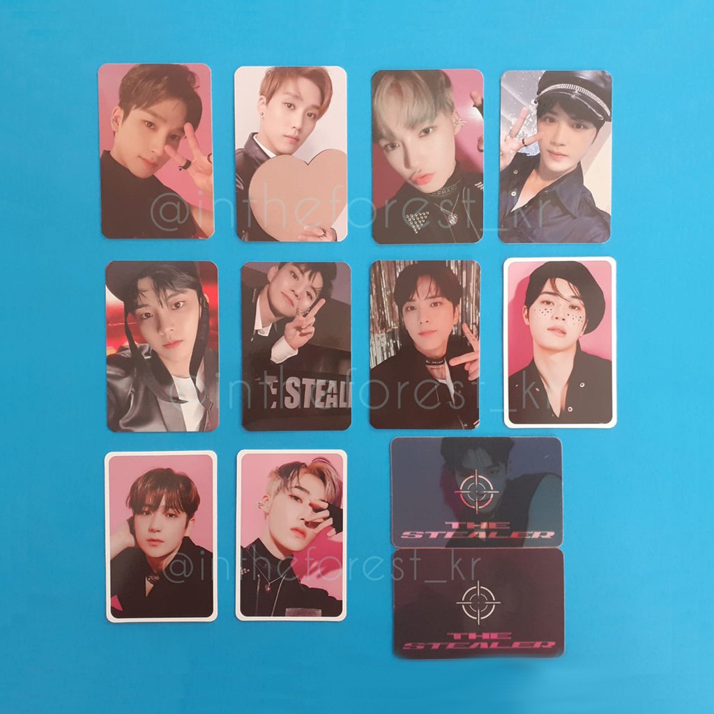 PC / PHOTOCARD THE BOYZ ALBUM CHASE STEALER TRICK (HYUNJAE YOUNGHOON SANGYEON ERIC Q HAKNYEON)