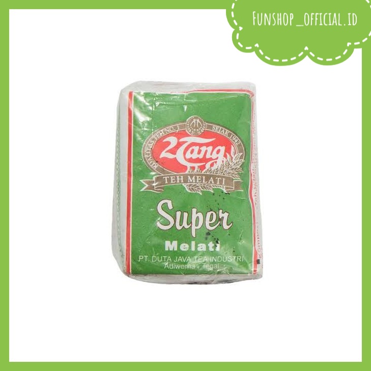 

2 TANG TEH MELATI HIJAU SUPER 40GR