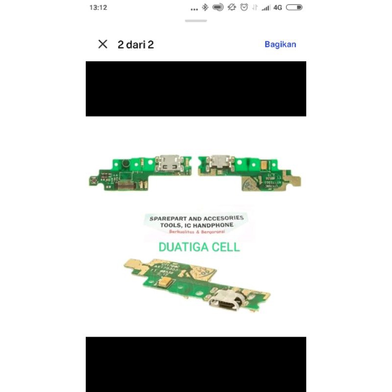 BOARD CHARGER XIOMI 4X PAPAN CAS XIOMI 4x