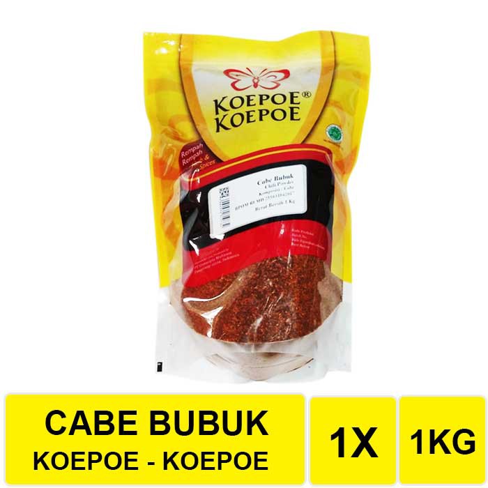 CABE BUBUK/CHILI POWDER KOEPOE KOEPOE 1 KG
