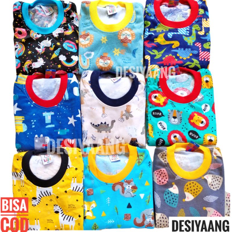 Piyama Anak Qkids Size Xs usia 1 tahun berat badan 5-10 kg