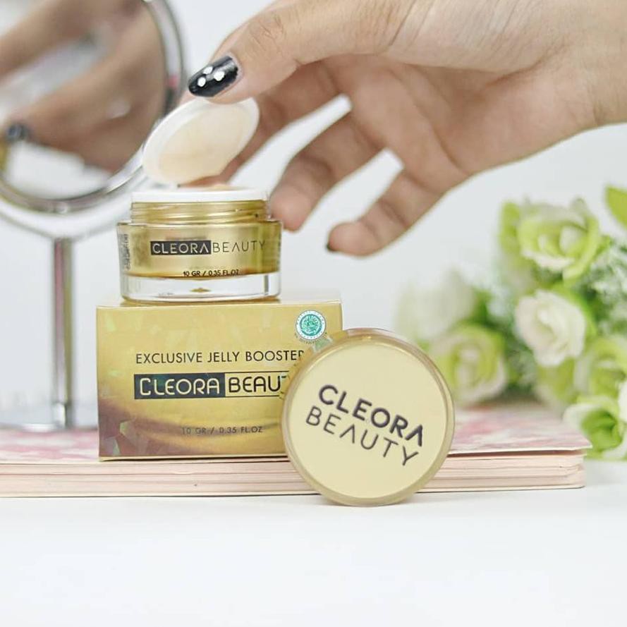 Terbaru [FREE GIFT] CLEORA BEAUTY EXCLUSIVE JELLY BOOSTER ORIGINAL CREAM PEMUTIH WAJAH GLOWING BPOM