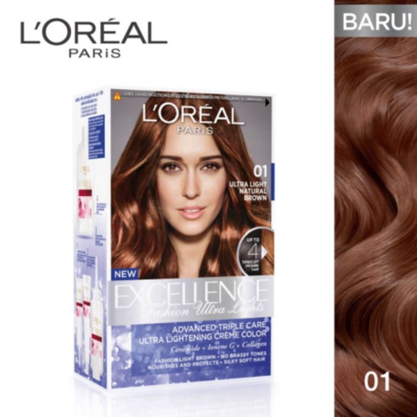 Jual New L'OREAL HAIR COLOR - SEMIR RAMBUT - PEWARNA RAMBUT - CAT