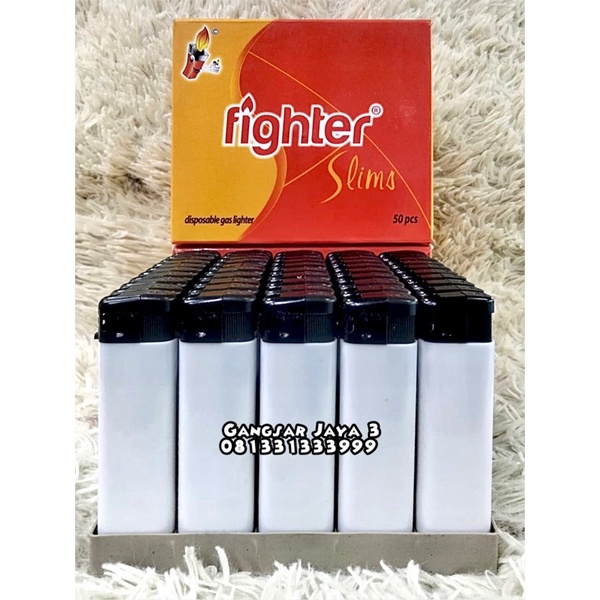 korek polos Fighter 50pc