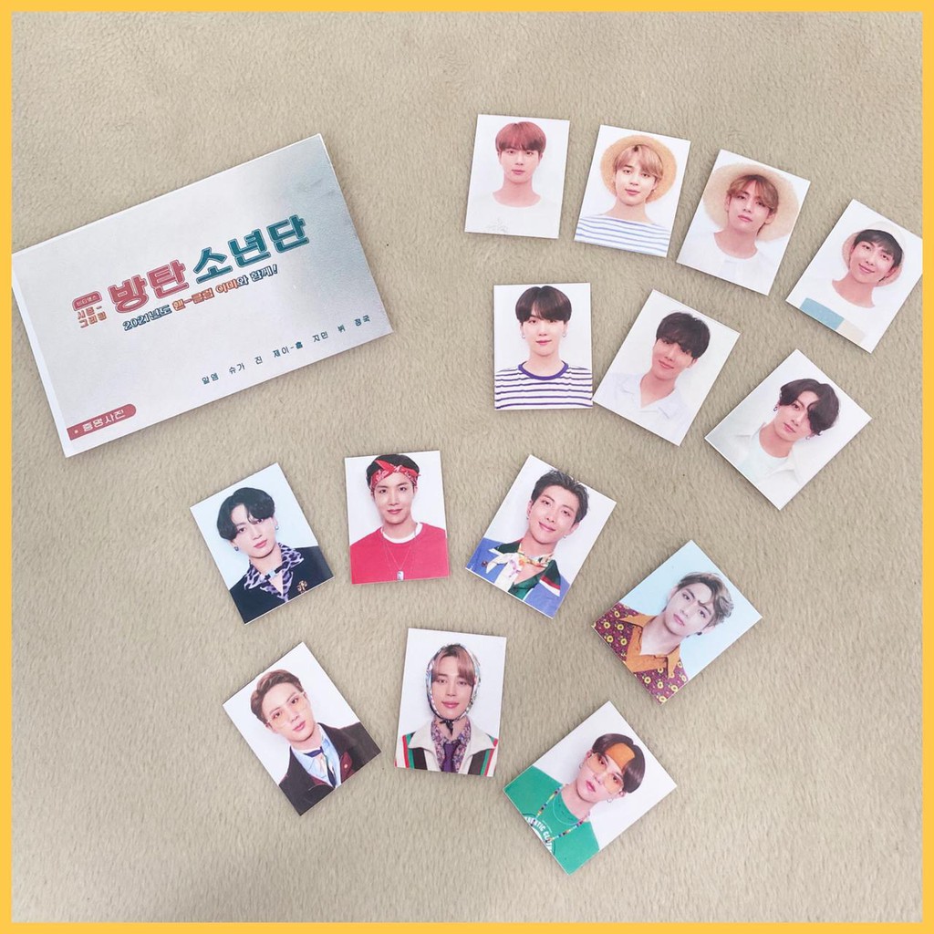 (UNOFFICIAL) ID Photo Set BTS Season Greeting 2021